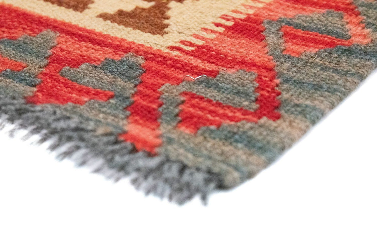 Tapis Kelim - Oriental - 145 x 104 cm - rouge
