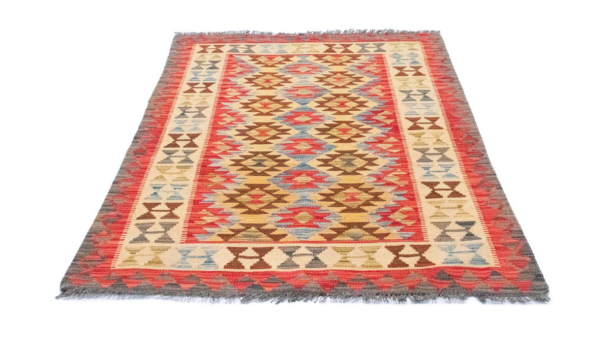 Tapis Kelim - Oriental - 145 x 104 cm - rouge