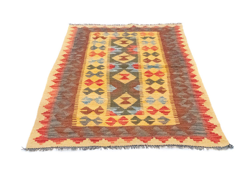 Tapis Kelim - Oriental - 149 x 98 cm - jaune