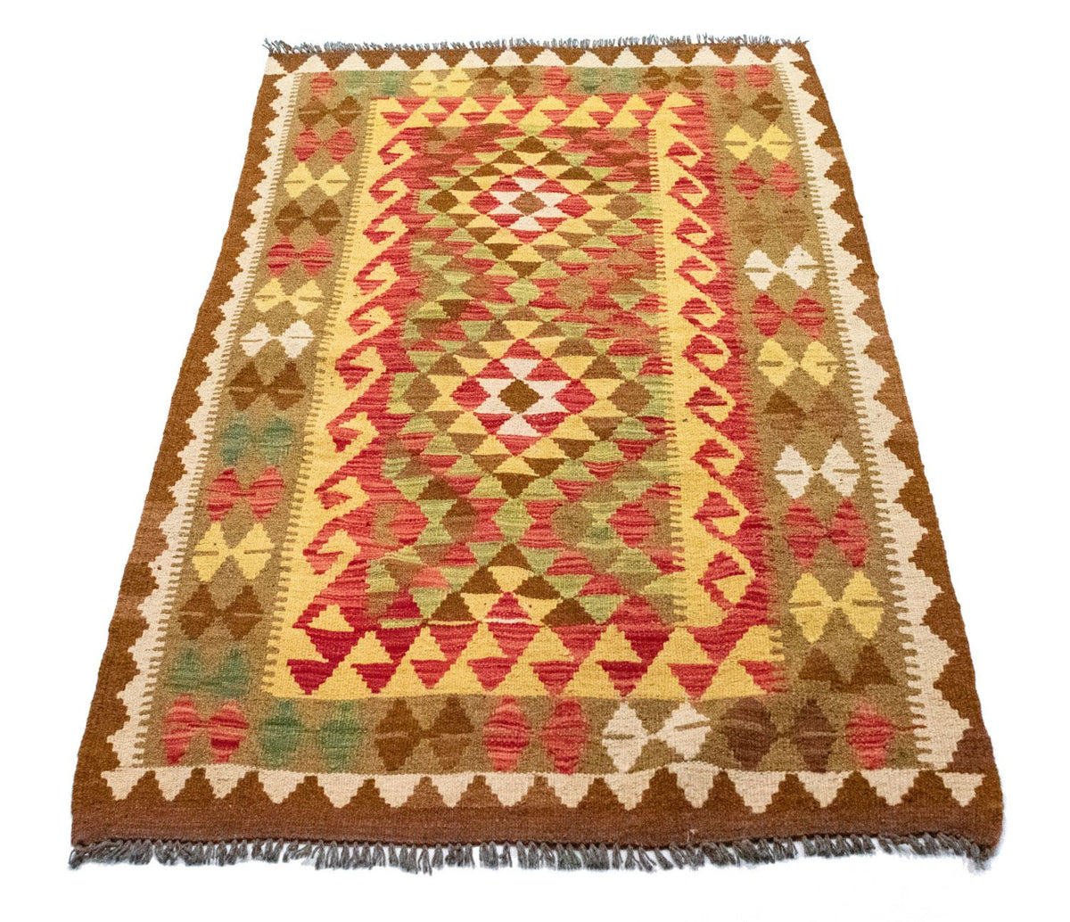 Tapis Kelim - Oriental - 148 x 100 cm - marron