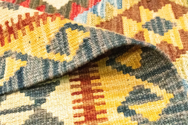 Tapis Kelim - Oriental - 156 x 105 cm - vert