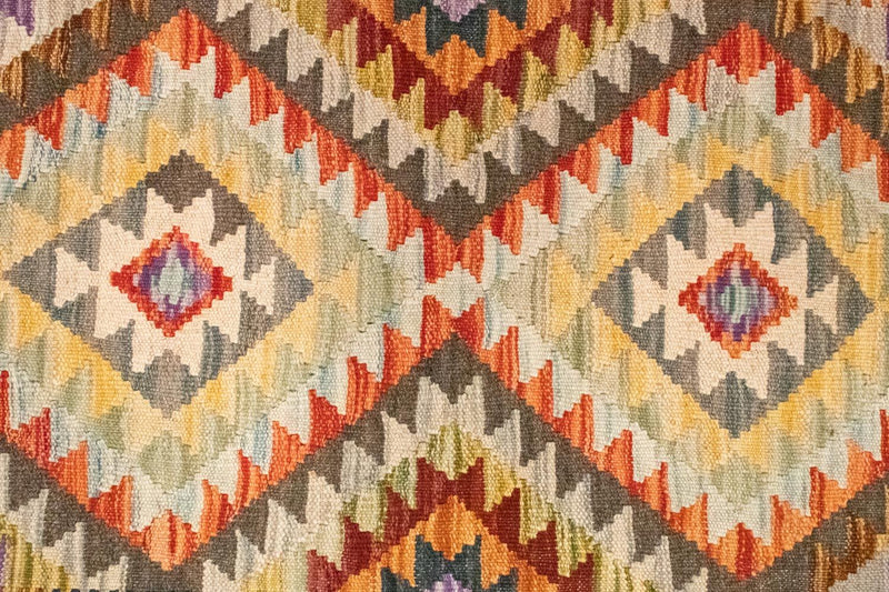 Tapis Kelim - Oriental - 147 x 97 cm - orange