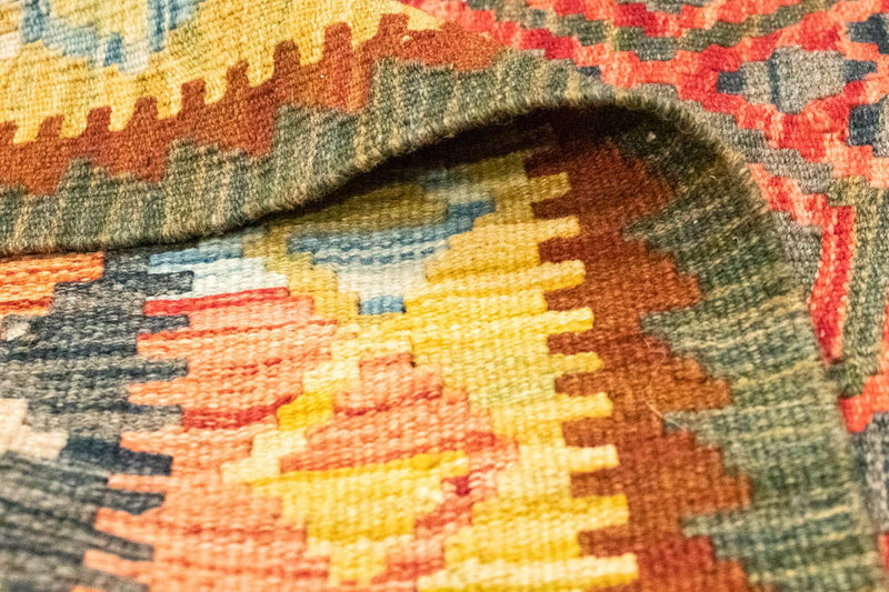 Tapis de couloir Tapis Kelim - Oriental - 197 x 100 cm - orange