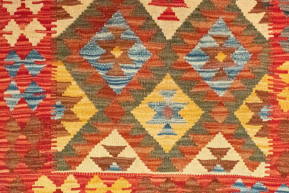 Tapis de couloir Tapis Kelim - Oriental - 190 x 99 cm - rouge