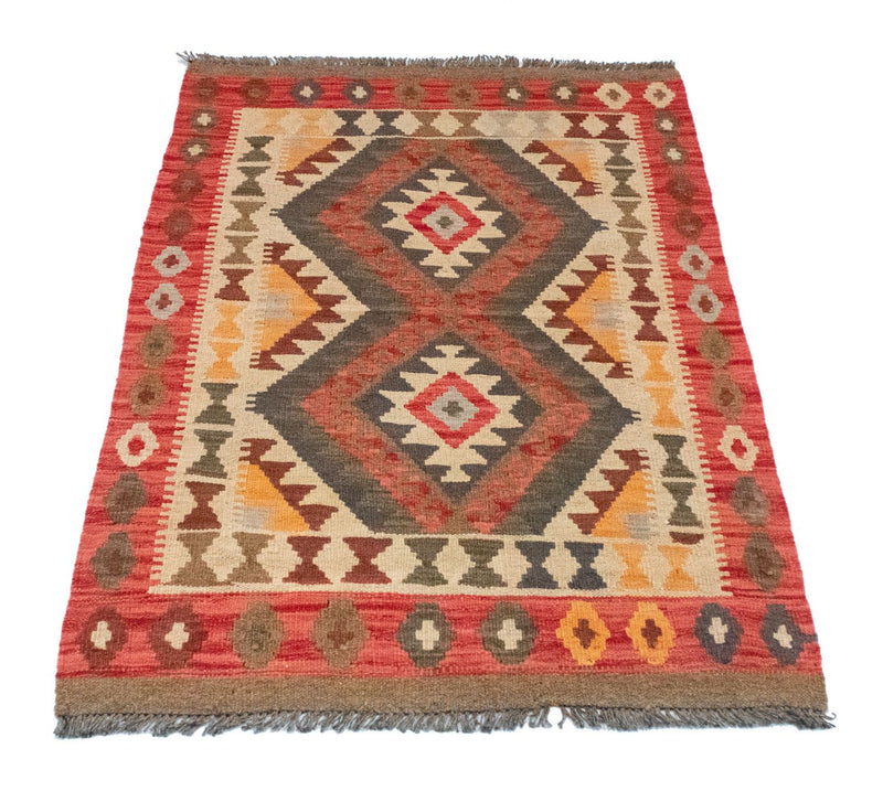 Tapis Kelim - Oriental - 120 x 77 cm - orange
