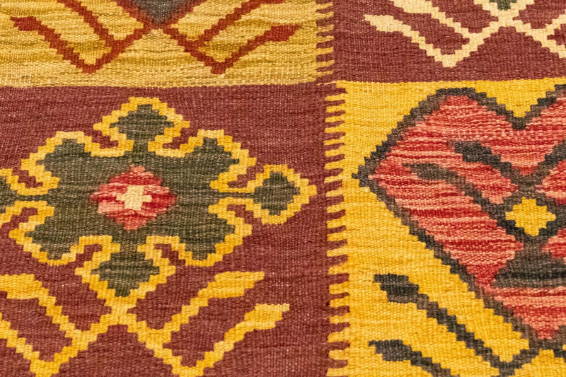 Tapis Kelim - Oriental - 131 x 88 cm - marron