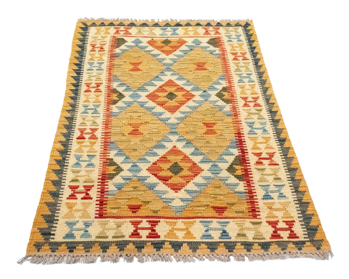 Tapis Kelim - Oriental - 127 x 81 cm - beige