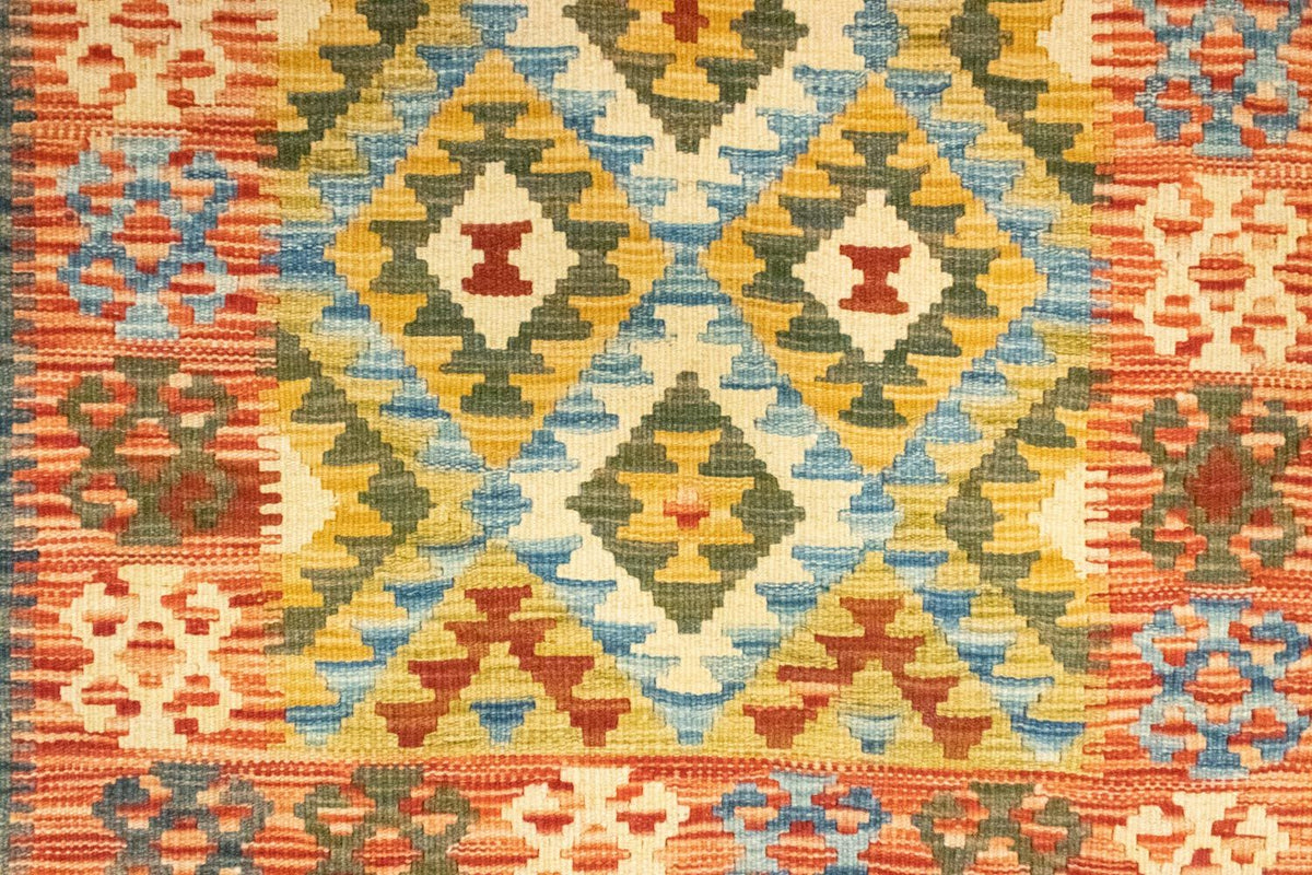 Tapis Kelim - Oriental - 131 x 83 cm - multicolore