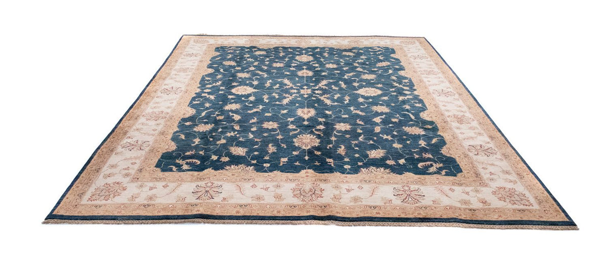 Tapis Ziegler - 309 x 248 cm - bleu