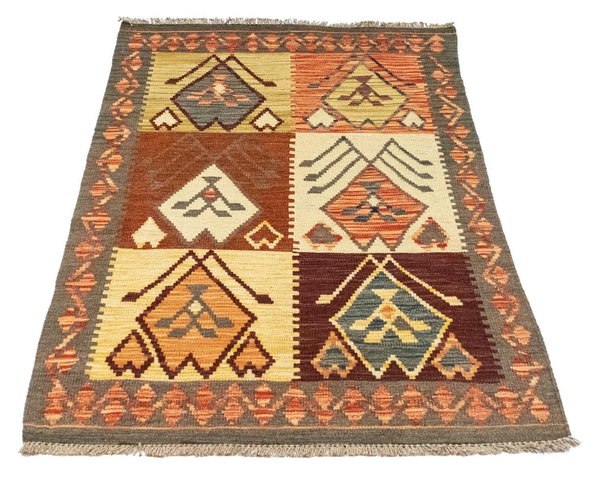 Tapis Kelim - Oriental - 123 x 83 cm - orange