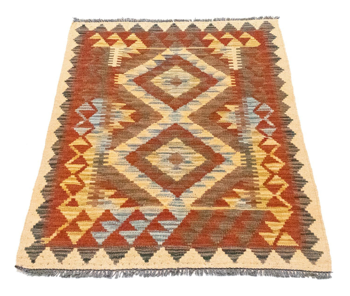 Tapis Kelim - Oriental - 117 x 78 cm - marron