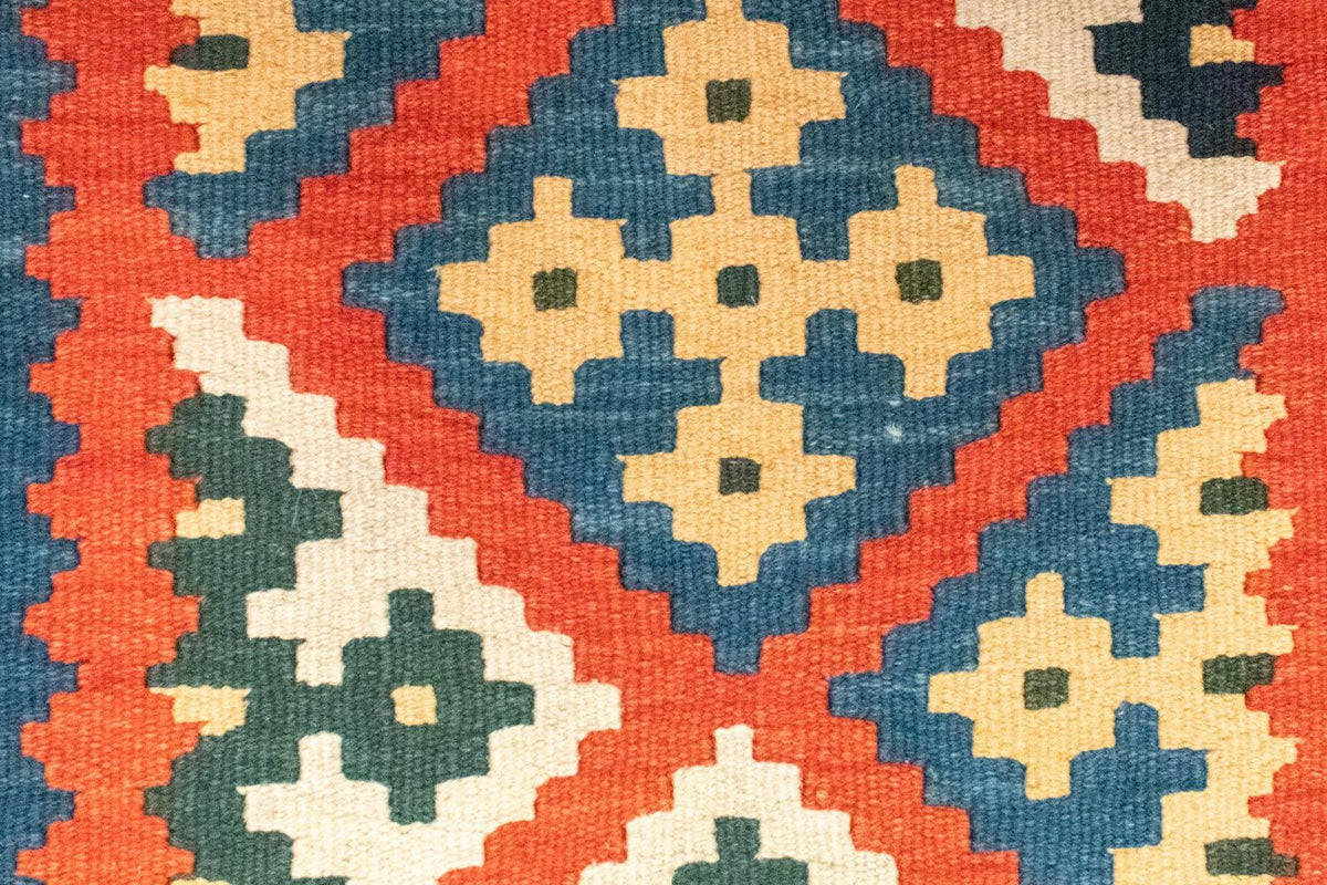 Tapis Kelim - Oriental - 117 x 81 cm - orange