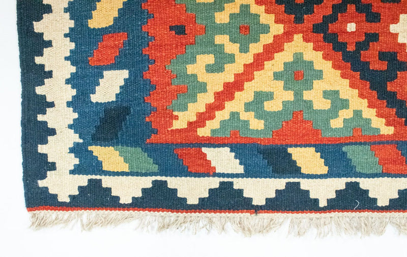 Tapis Kelim - Oriental - 121 x 83 cm - bleu