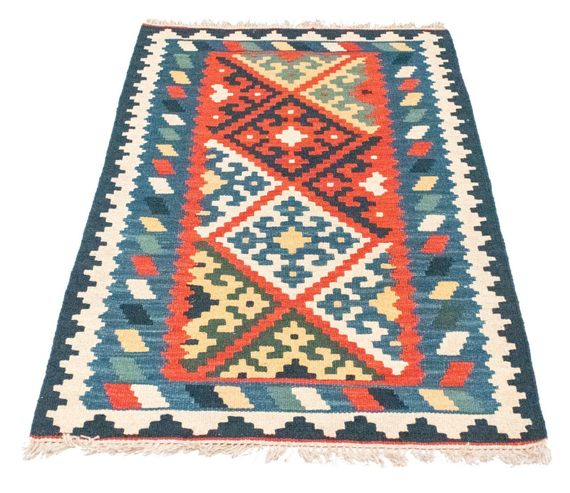Tapis Kelim - Oriental - 121 x 83 cm - bleu