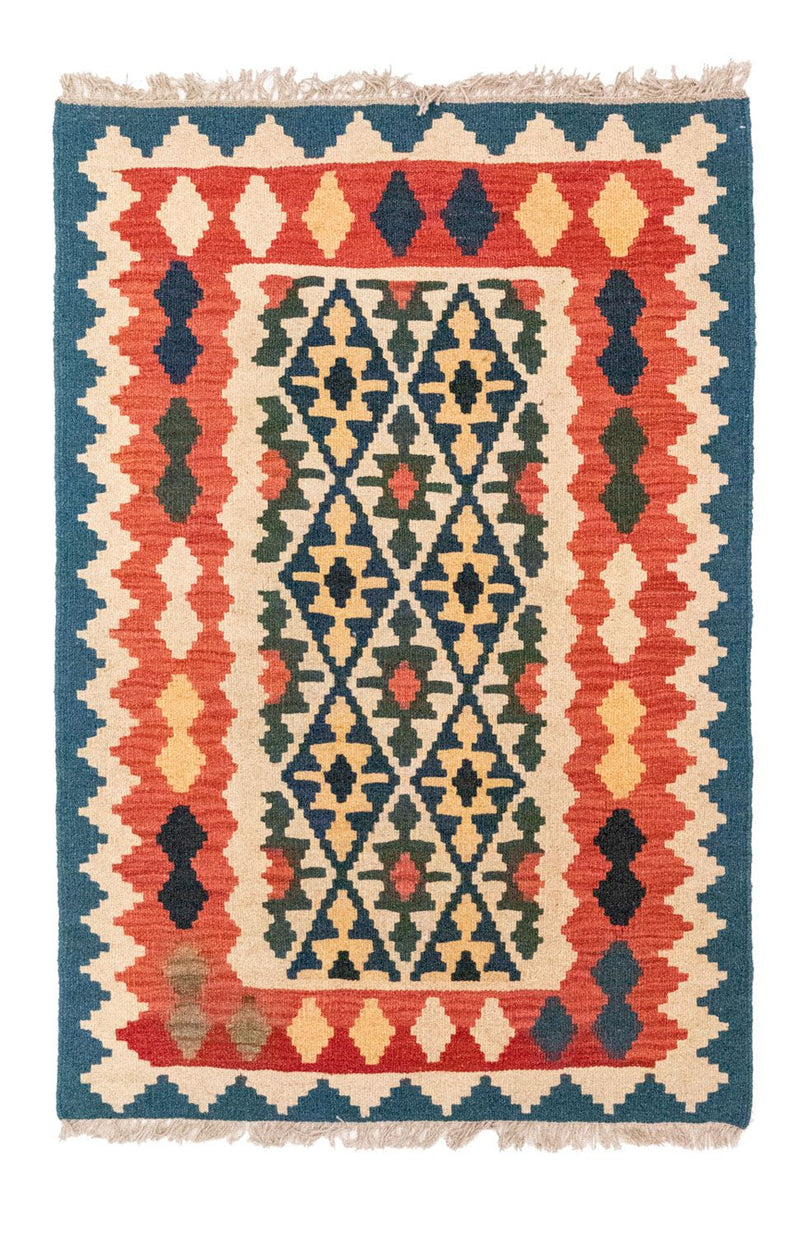 Tapis Kelim - Oriental - 124 x 84 cm - multicolore