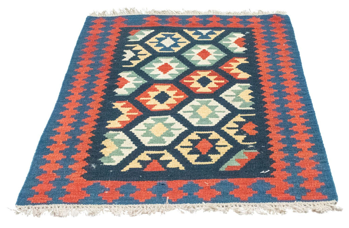 Tapis Kelim - Oriental - 122 x 82 cm - bleu