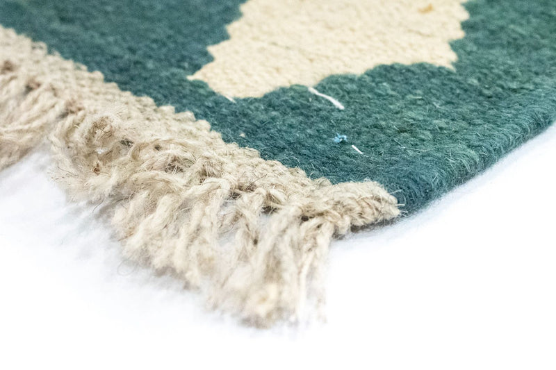 Tapis Kelim - Oriental - 123 x 84 cm - bleu