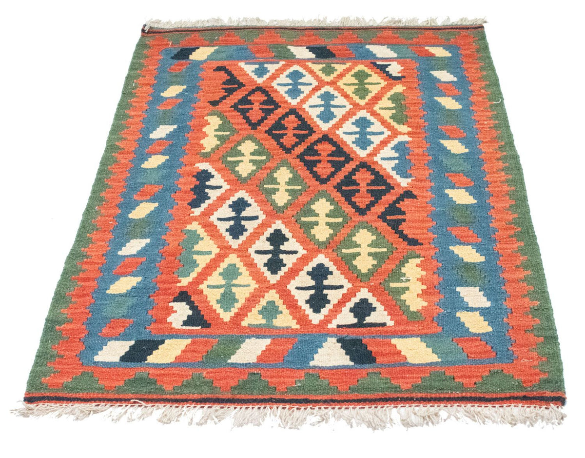 Tapis Kelim - Oriental - 126 x 83 cm - orange