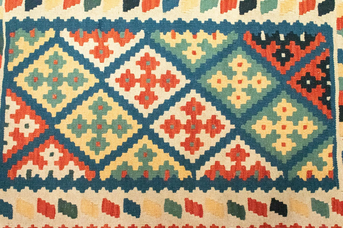 Tapis Kelim - Oriental - 126 x 83 cm - bleu