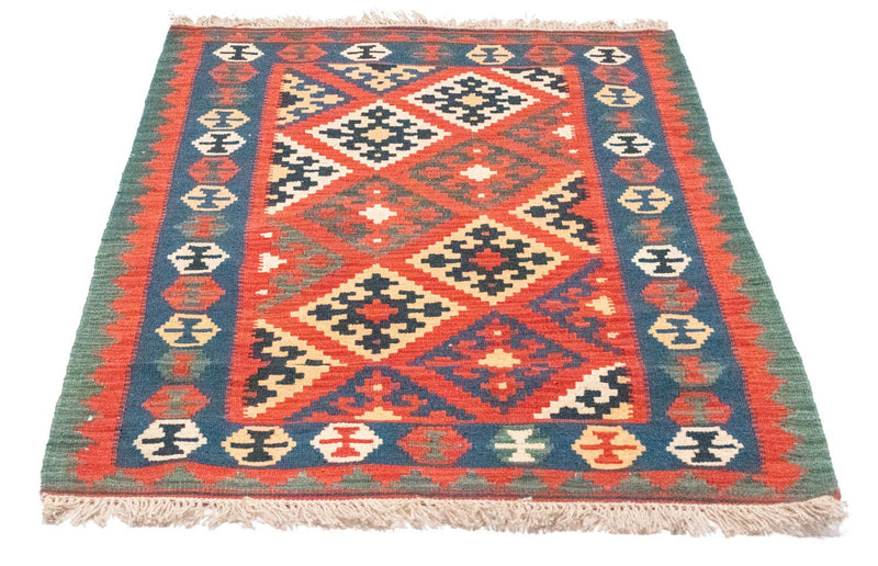 Tapis Kelim - Oriental - 126 x 85 cm - orange