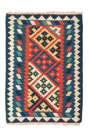 Tapis Kelim - Oriental - 118 x 84 cm - multicolore