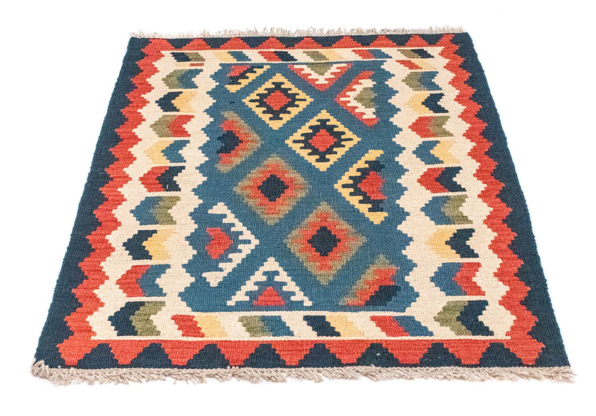 Tapis Kelim - Oriental - 121 x 80 cm - bleu