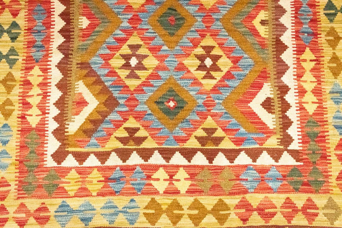 Tapis Kelim - Oriental - 256 x 151 cm - marron