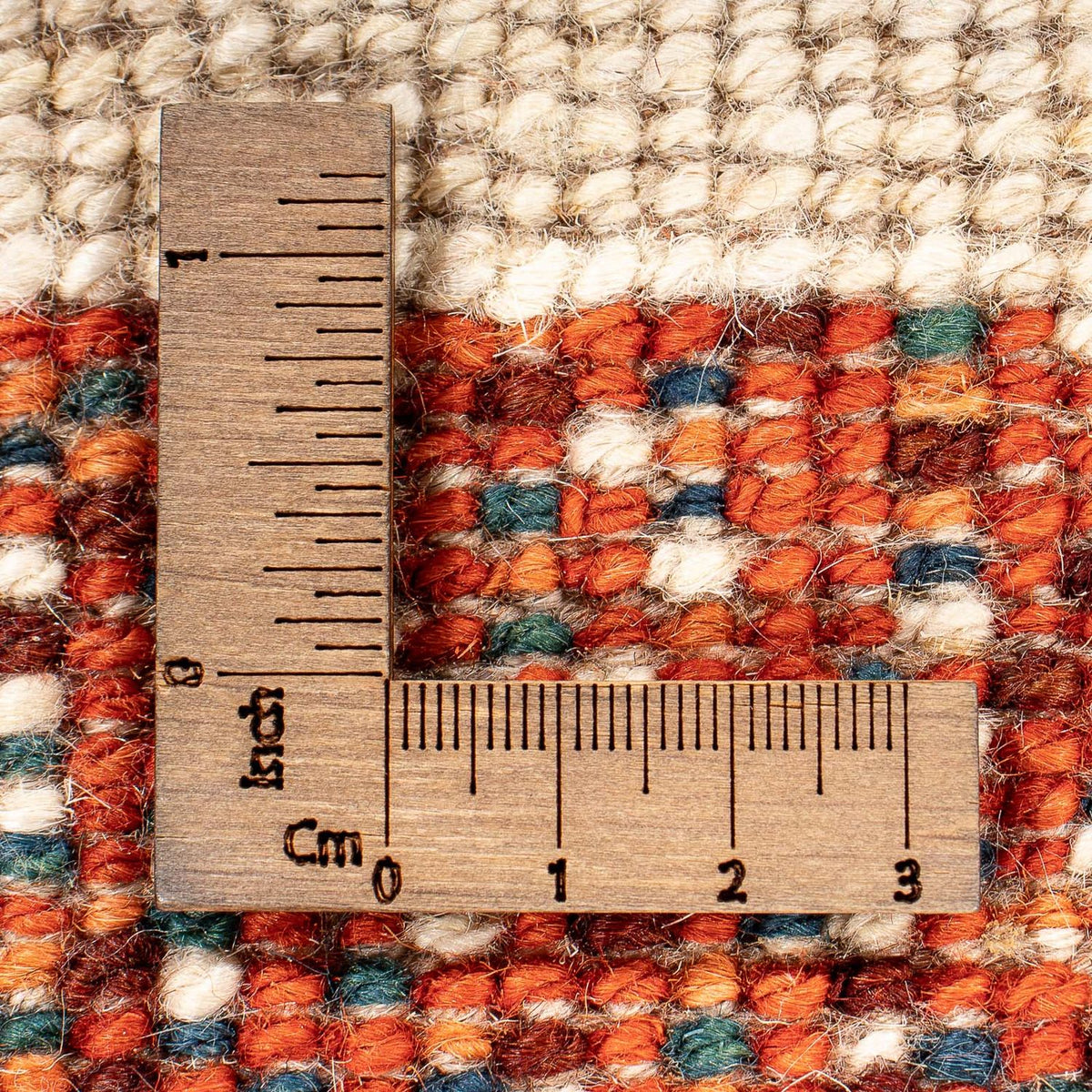 Tapis Gabbeh - Persan - 102 x 57 cm - beige