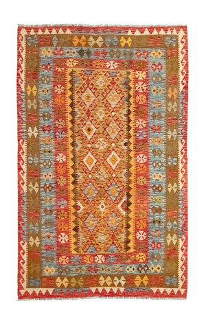 Tapis Kelim - Oriental - 252 x 162 cm - or