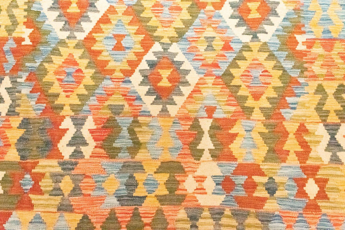 Tapis Kelim - Oriental - 298 x 198 cm - marron
