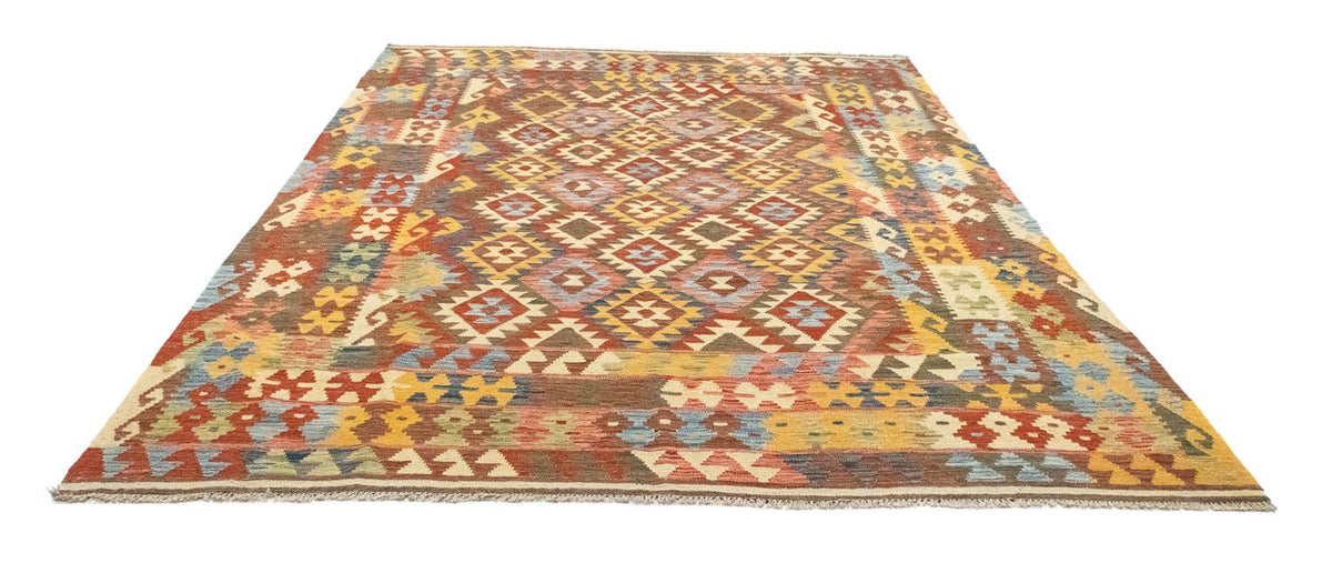 Tapis Kelim - Oriental - 300 x 207 cm - marron