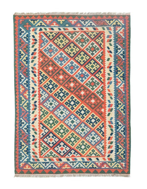 Tapis Kelim - Oriental - 297 x 207 cm - orange