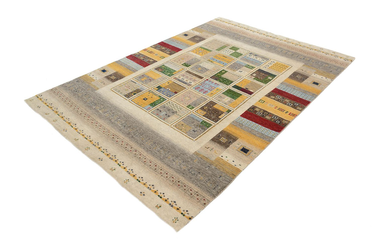 Tapis Gabbeh - Loribaft Indus - 241 x 174 cm - multicolore