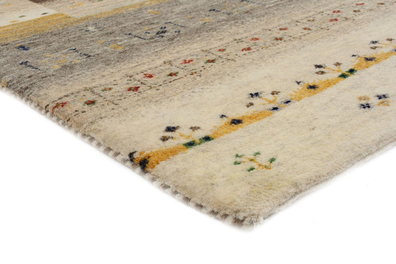 Tapis Gabbeh - Loribaft Indus - 241 x 174 cm - multicolore