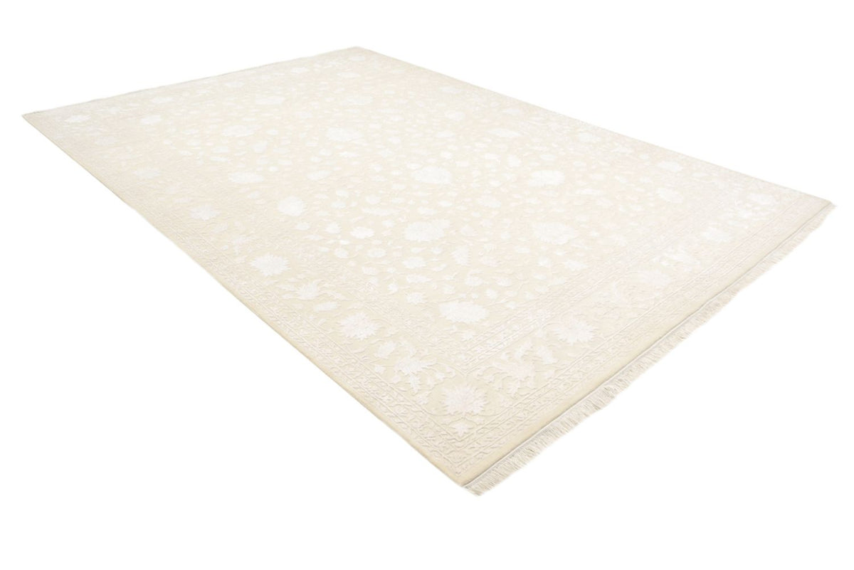 Tapis oriental - 350 x 242 cm - blanc