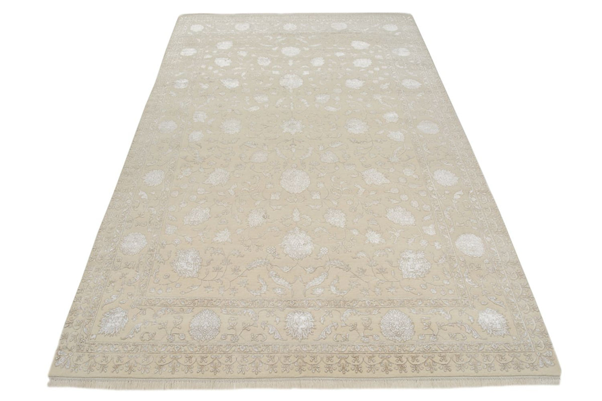 Tapis oriental - 302 x 208 cm - crème
