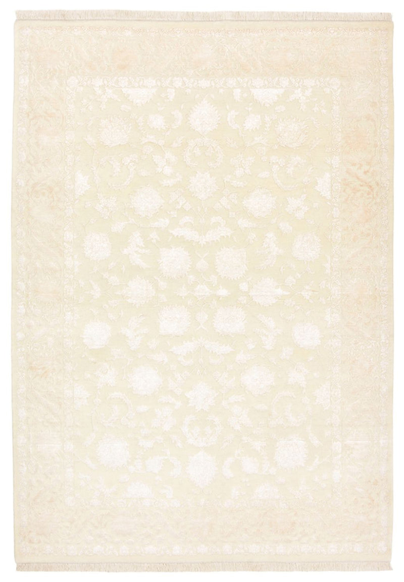 Tapis oriental - 242 x 170 cm - beige clair