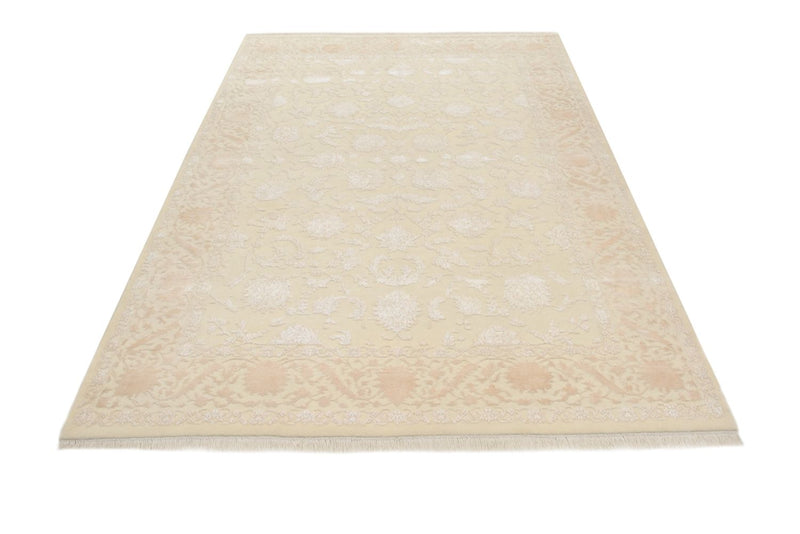 Tapis oriental - 242 x 170 cm - beige clair
