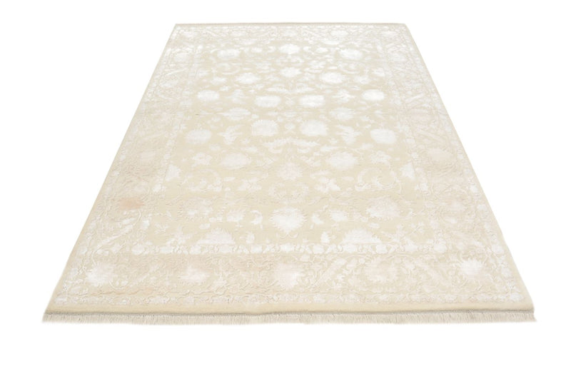 Tapis oriental - 242 x 170 cm - beige clair