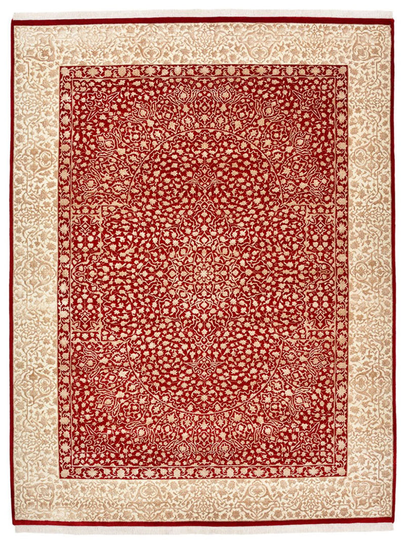 Tapis oriental - 297 x 224 cm - rouge