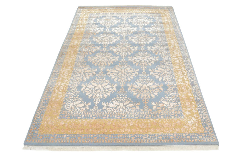 Tapis oriental - 307 x 206 cm - bleu clair