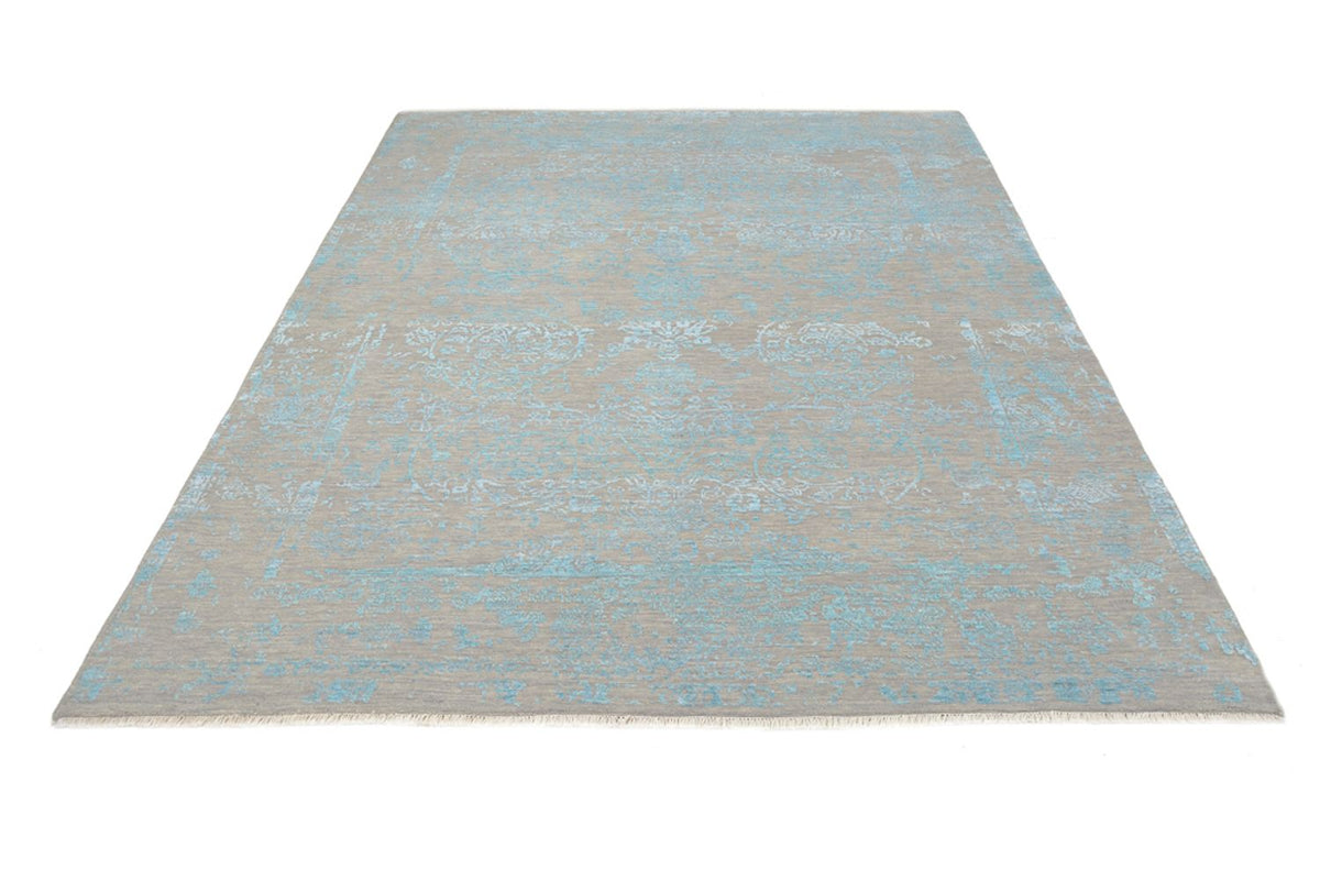 Tapis design - 401 x 307 cm - bleu clair