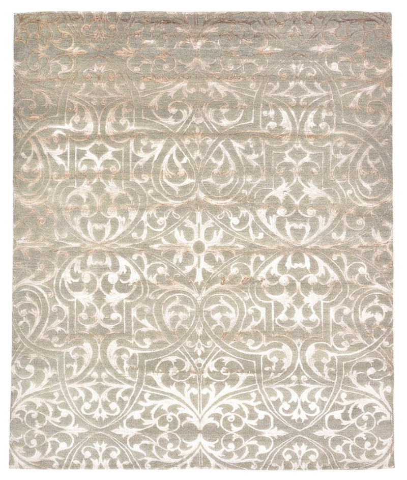 Tapis design - 288 x 242 cm - gris clair