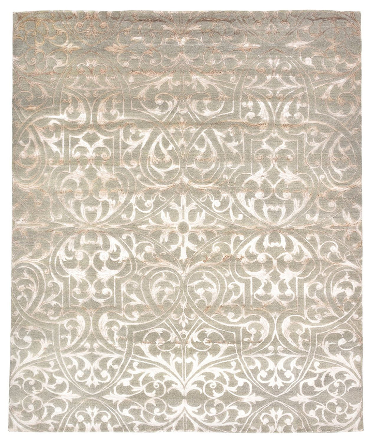 Tapis design - 288 x 242 cm - gris clair