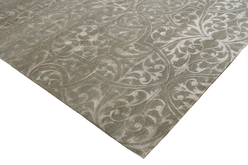 Tapis design - 288 x 242 cm - gris clair