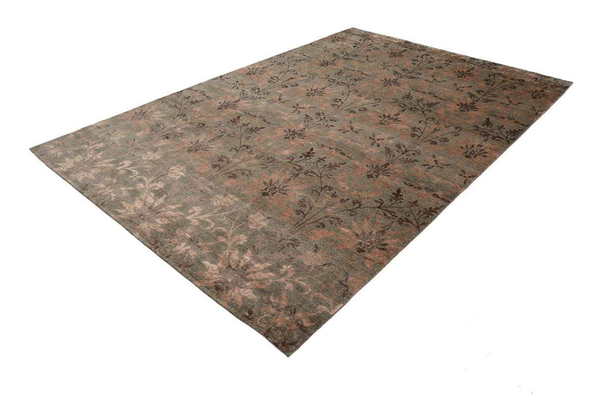 Tapis design - 302 x 204 cm - marron foncé