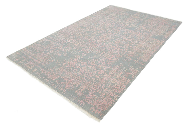 Tapis design - 257 x 171 cm - saumon