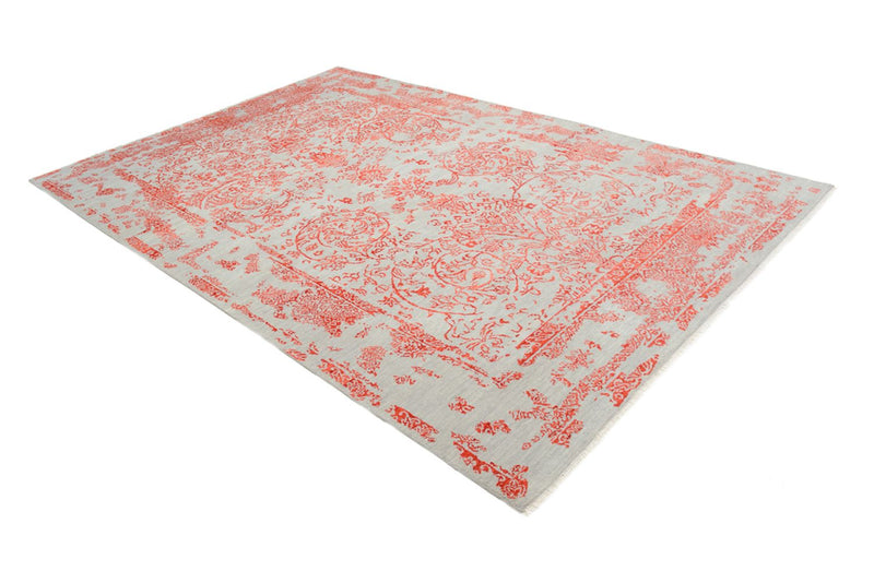 Tapis design - 279 x 186 cm - rose