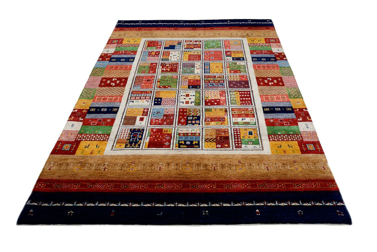 Tapis Gabbeh - Loribaft Indus - 245 x 170 cm - multicolore