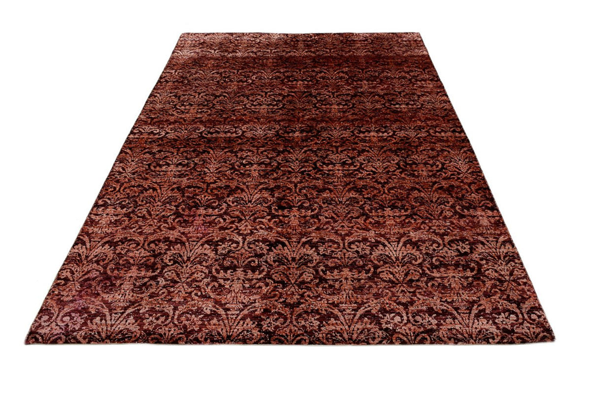 Tapis design - 246 x 172 cm - rouge clair